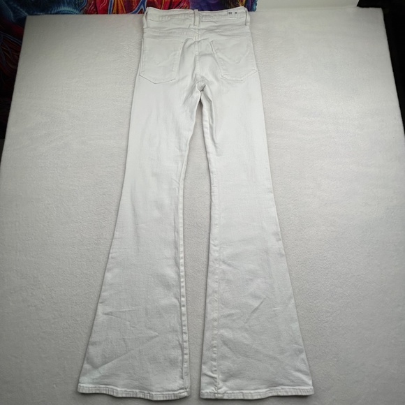 Hudson Holly Women's High-Rise Flare Jeans size 26 "White Horse" color/wash - Picture 13 of 16